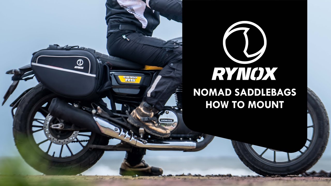 Rynox Nomad v21 Saddle Bags Moto Central