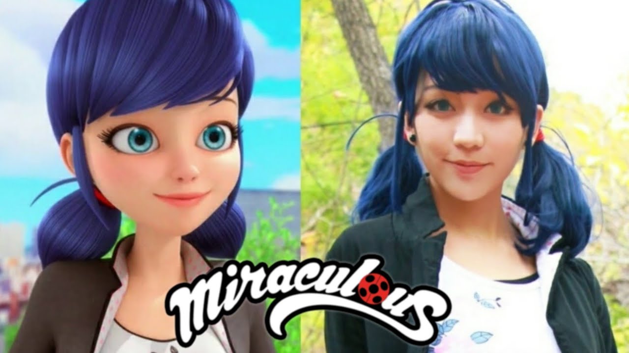 Miraculous Ladybug character in real life The Ladybug - YouTube.