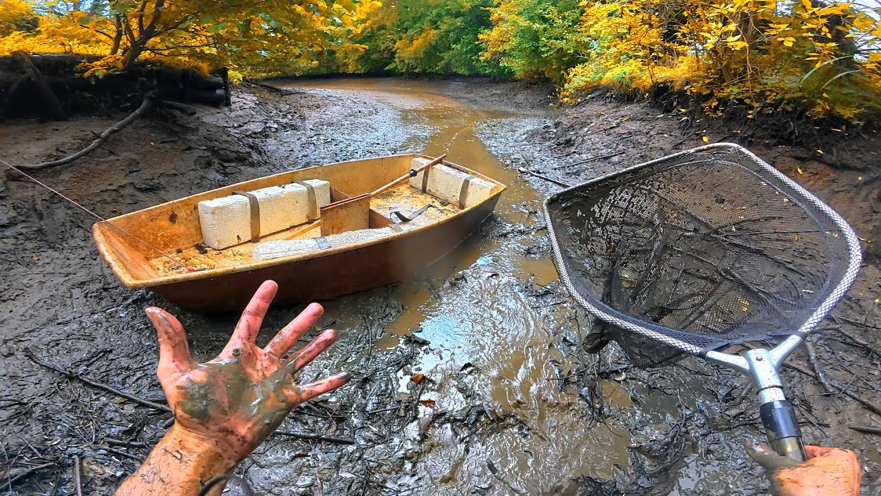 Je vide l'étang de mon grand-père, je ne m'attendais pas à trouver ça !!
