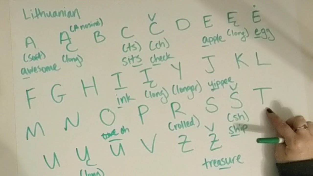 ASMR ~ Soft Spoken Lithuanian Language Lesson