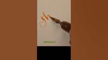 Name Shourya in Gold #calligraphy #lettering #cursive #handwriting #cursivewriting #handlettering