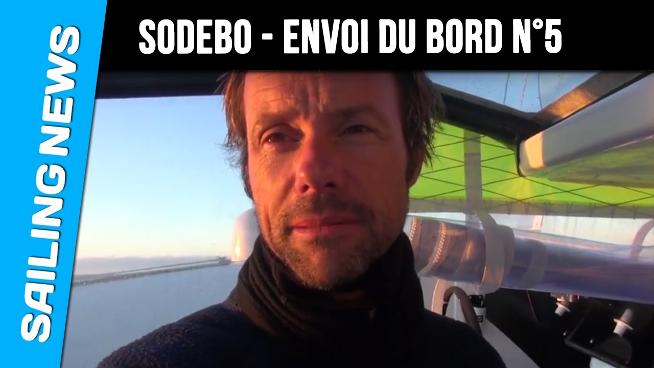 Trimaran Sodebo Ultim & Thomas Coville - Envoi du bord n°5, A l'approche du Cap de Bonne Espérance