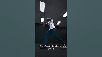 Chris Brown dancing to Iffy🔥 | #shorts #iffychallenge #chrisbrownshorts