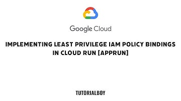Implementing Least Privilege IAM Policy Bindings in Cloud Run [APPRUN] || #cloudskillsboost #gcloud