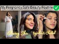 Pregnancy safe day to night skin care routine  clear glowing skin  super style tips