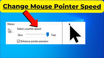 How to Change or Adjust Mouse Pointer Speed Windows 10 | 2024