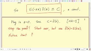 Lec 08 Complex exponential as a mapping (Purdue University)