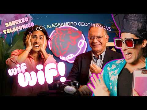 WOLFGRAM IN FABULA | scherzo telefonico con Alessandro Cecchi Paone!