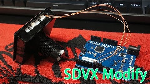 SOUND VOLTEX controller Light test 3