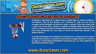 Cuánto dura un partido de basquet?  - YouTube