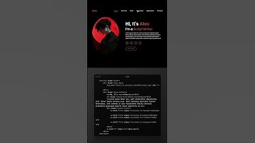 Developer Landing Page #webleb #code #coding #developer #frontend #html #javascript