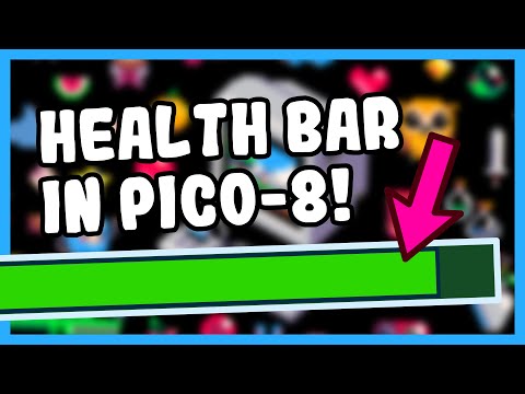 Easy Health Bar in Pico-8! - Basic UI Tutorial for Beginners