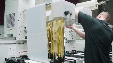 Cold Foil Setup on Performance Series P7