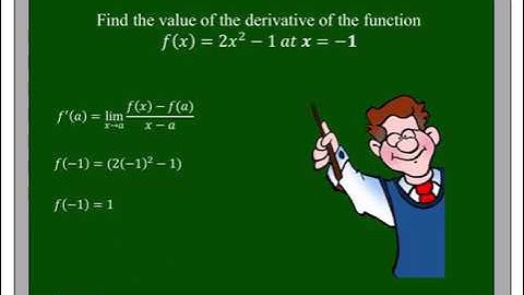 Finding the derivative using the first principle of derivatives (Limit definition)