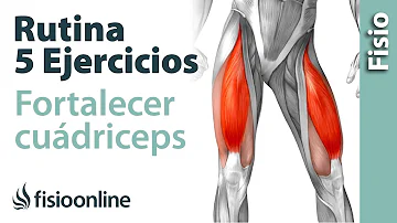 ¿Qué fortalece los cuádriceps rápidamente?