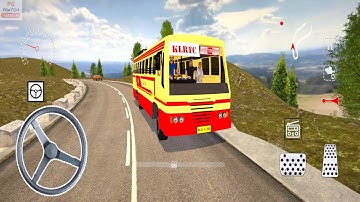 KSRTC Bus Accident in Bharat Bus Simulator 3D Game Android Gameplay | Indian Bus Games for Android