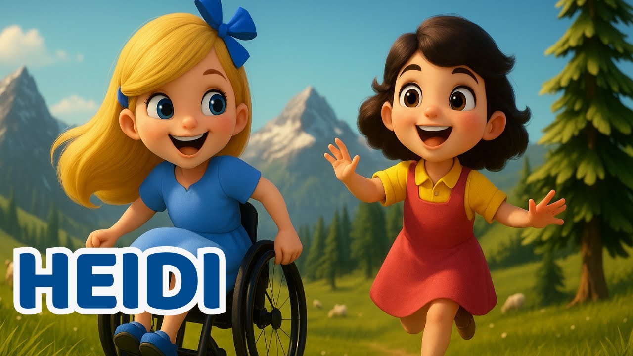 HEIDI NELLE ALPI ⛰️ | Fiaba per Bambini | Storie della Buonanotte