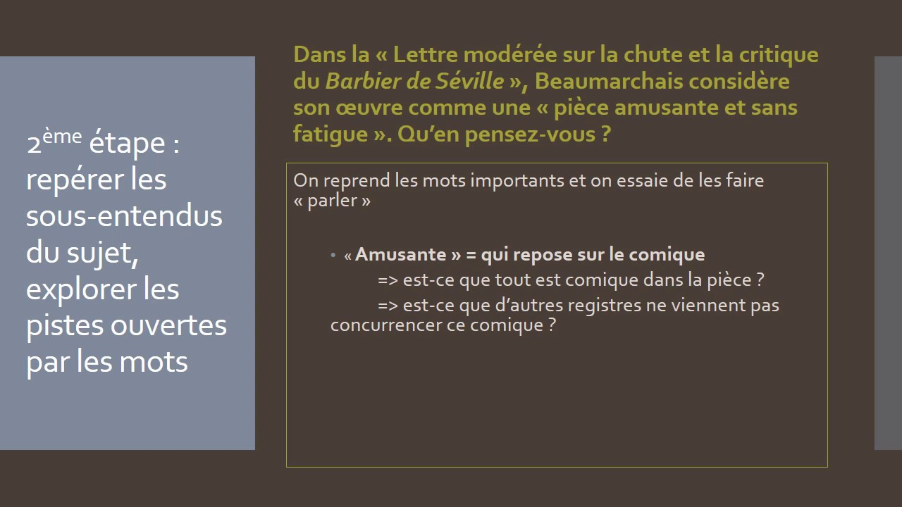 Dissertation « la figure de rosine dans le barbier de sévilles » (de beaumarchais) | lesessais
