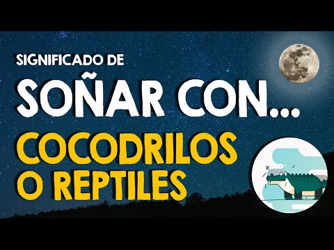 ¿Qué significa soñar con cocodrilos que te persiguen? 🐊 Soñar con reptiles 🐊