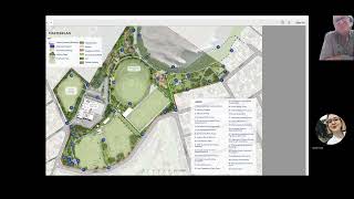 Majors Bay Reserve Upgrades - proposed masterplan walk through