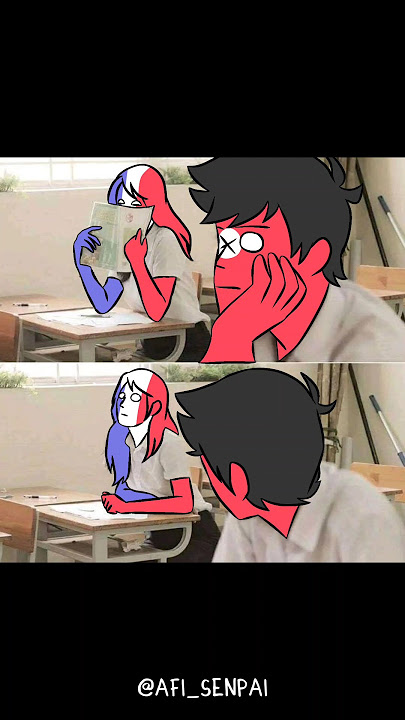 Diam Diam Suka Kamu || #countryhumans #meme #shorts