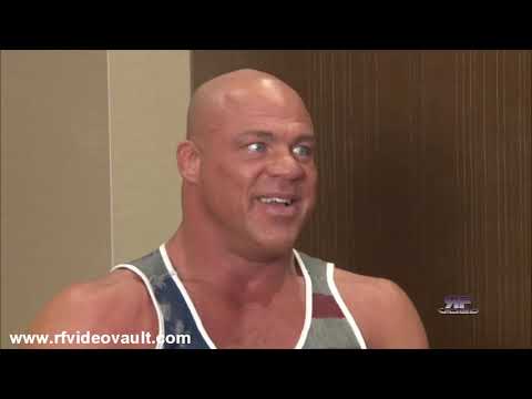 Kurt Angle on beating Brock Lesnar in their shoot 