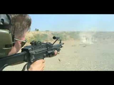 Matt Burkett cool footage with machineguns and suppressors.