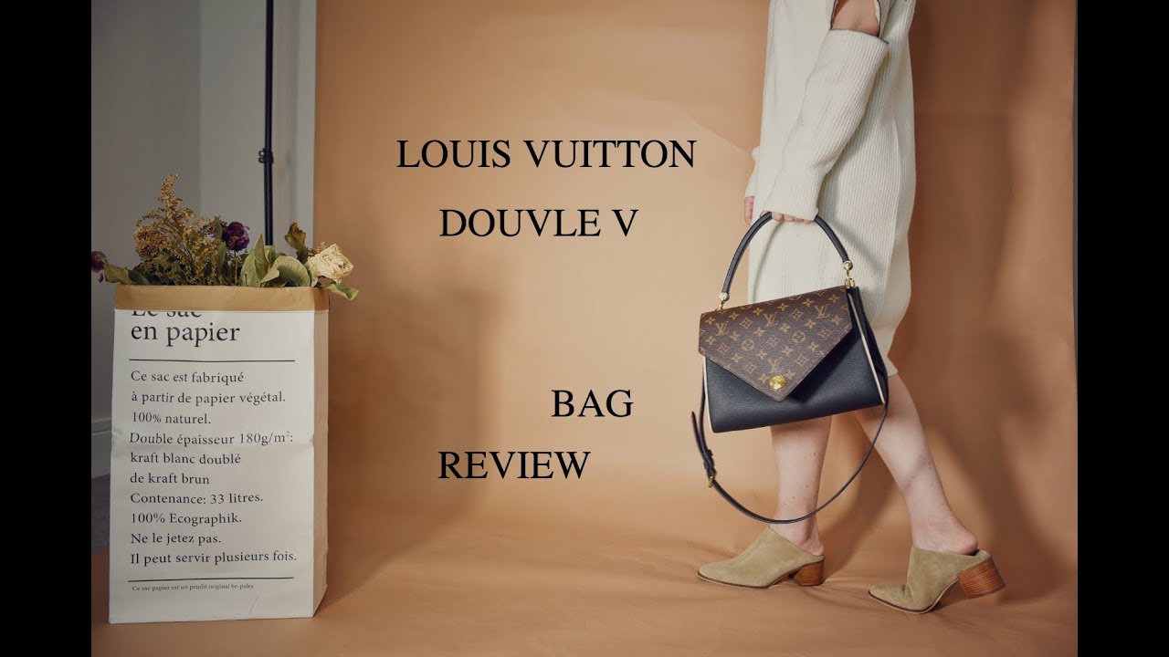 LOUIS VUITTON | Double V bag review 包包分享 - YouTube