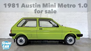 1981 Austin Mini Metro 1.0 base fully restored in Applejack