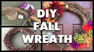 DIY | How to Make a Fall Wreath!