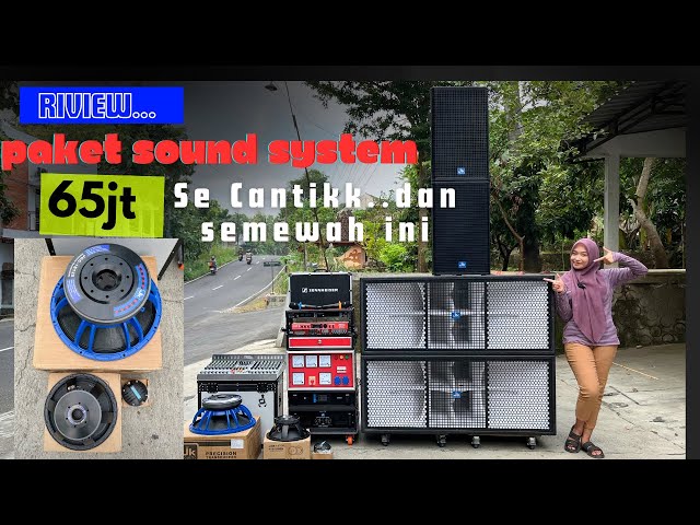 Peket soundsistem 65 juta mewah cantik dan horeeeg class=