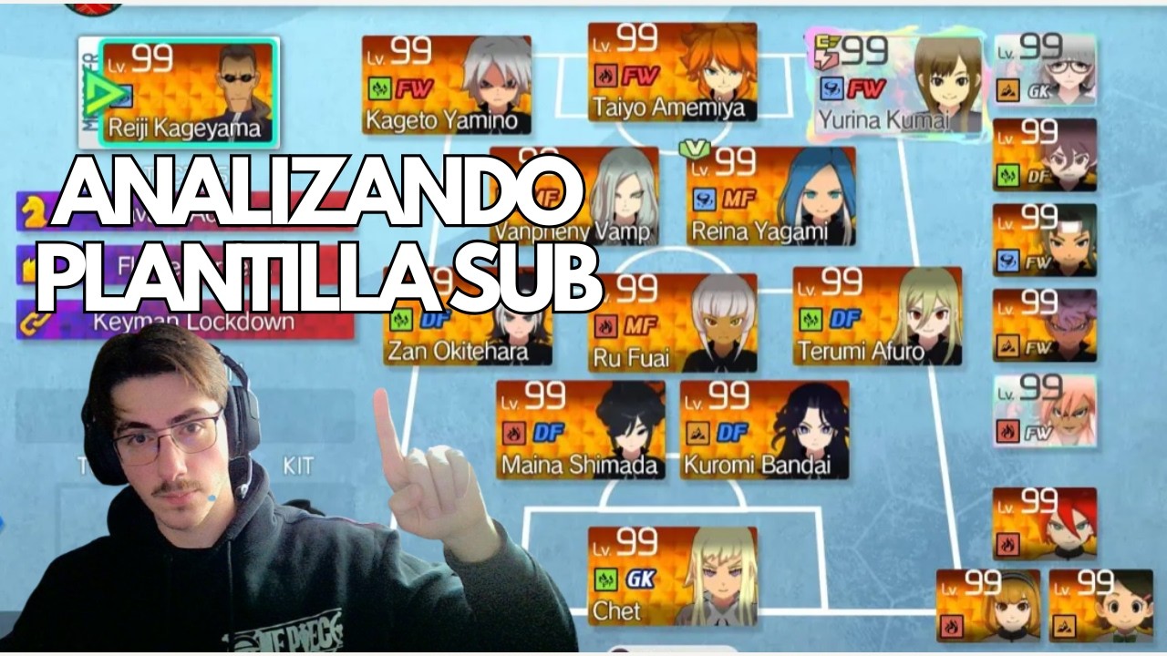 ¿Tu EQUIPO está BIEN construido? 🔍 ANALIZO el equipo de un SUSCRIPTOR | Inazuma Eleven Victory Road