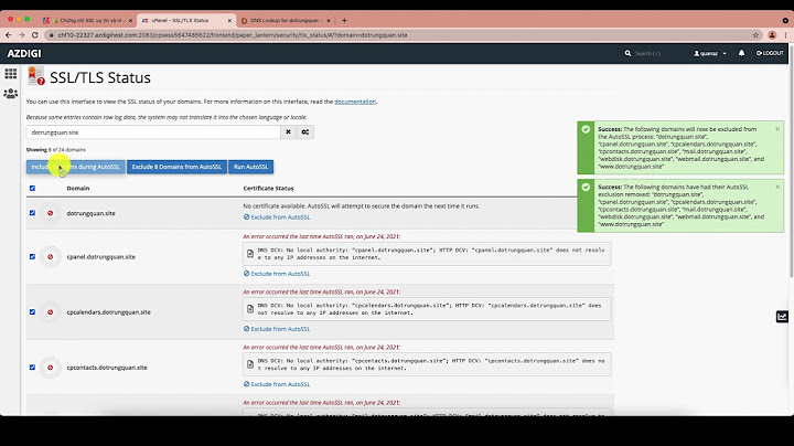 Hướng dẫn cài ssl cho host stablehost