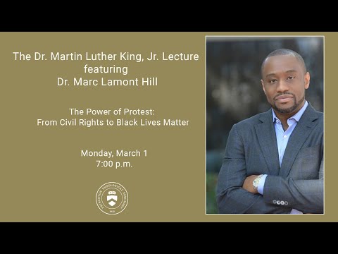 The Dr. Martin Luther King, Jr. Lecture | Dr. Marc Lamont Hill 