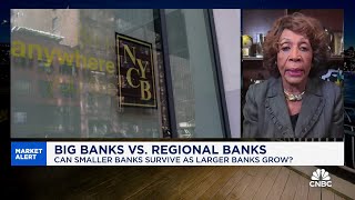 Rep. Maxine Waters: We must resist big bank mergers right now