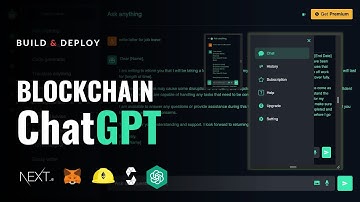 Create & Deploy Blockchain Web3.0 ChatGPT Clone | OpenAI, Solidity, Next.js | Full-Stack AI DApp