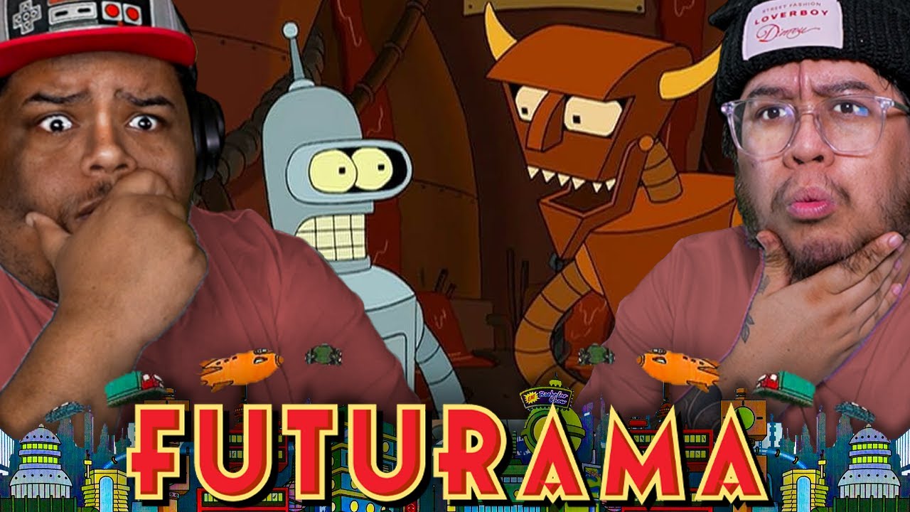 Futurama 1x9 "Hell Is Other Robots" REACT