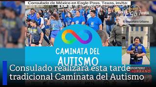 Consulado realizará esta tarde tradicional Caminata del Autismo