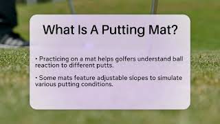 What Is A Putting Mat? - Your Golf Gear Insider