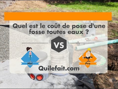 Vidéo: Combien coûte une installation septique avec filtre à sable ?