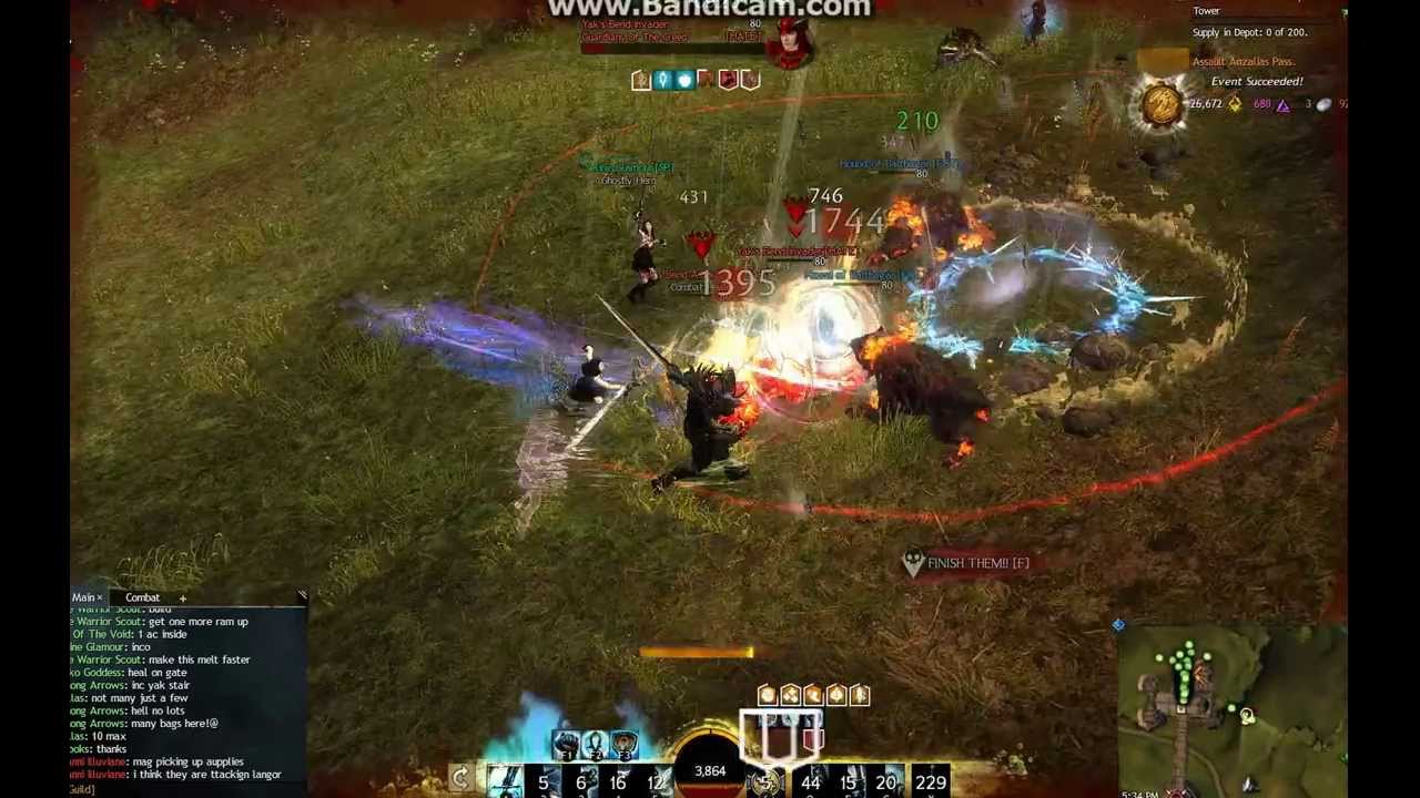GW2 Dragonbrand 1vsMany