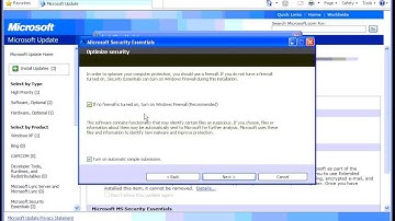 How to Respond to the Microsoft Security Essentials Upgrade Wizard During Windows Update or Other