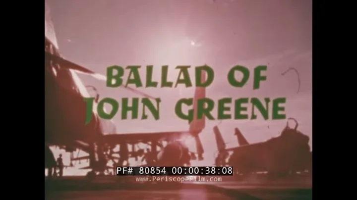 "BALLAD OF JOHN GREENE"  1970s U.S. NAVY AVIATOR VIETNAM WAR ERA FILM  A-7 CORSAIR  80854