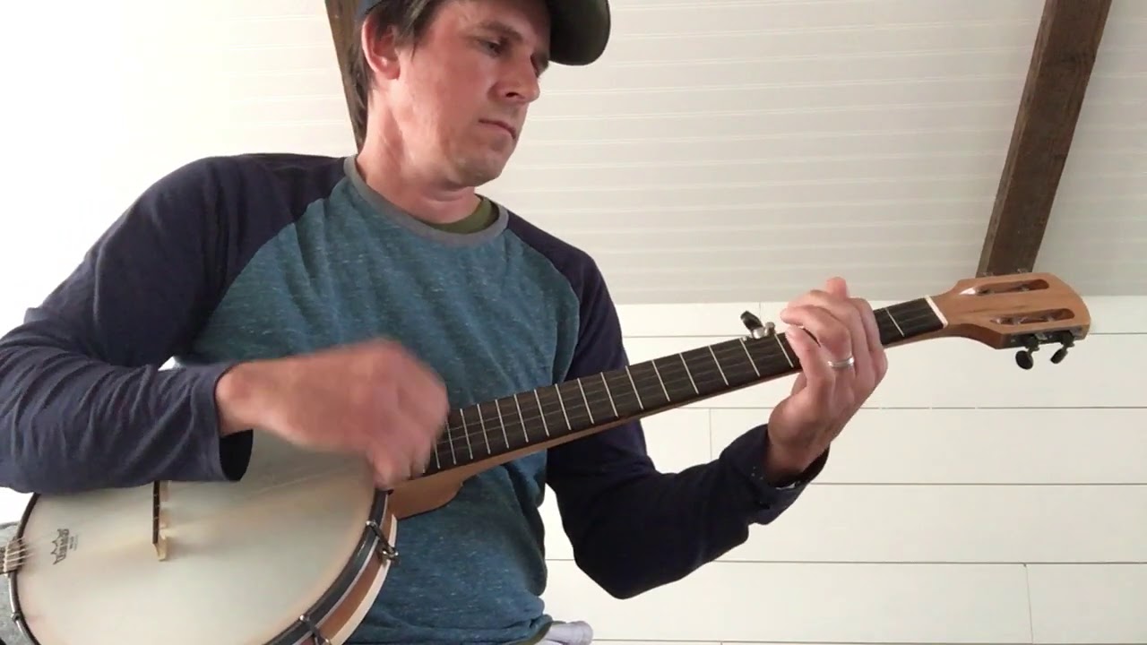 Calkins Banjo sound sample. Cherry maple block rim.