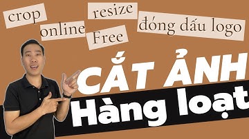 RESIZE, CROP, đóng LOGO và CẮT ảnh HÀNG LOẠT online không cần cài đặt phần mềm