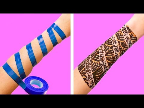 15 EINFACHE UND COOLE HENNA IDEEN FÜR DEN SOMMER