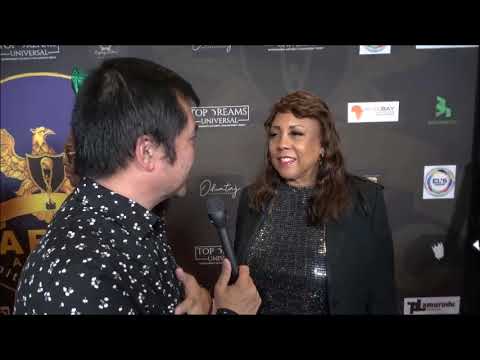 Marie Y.  Lemelle Carpet Interview at the Afro Awards 2022