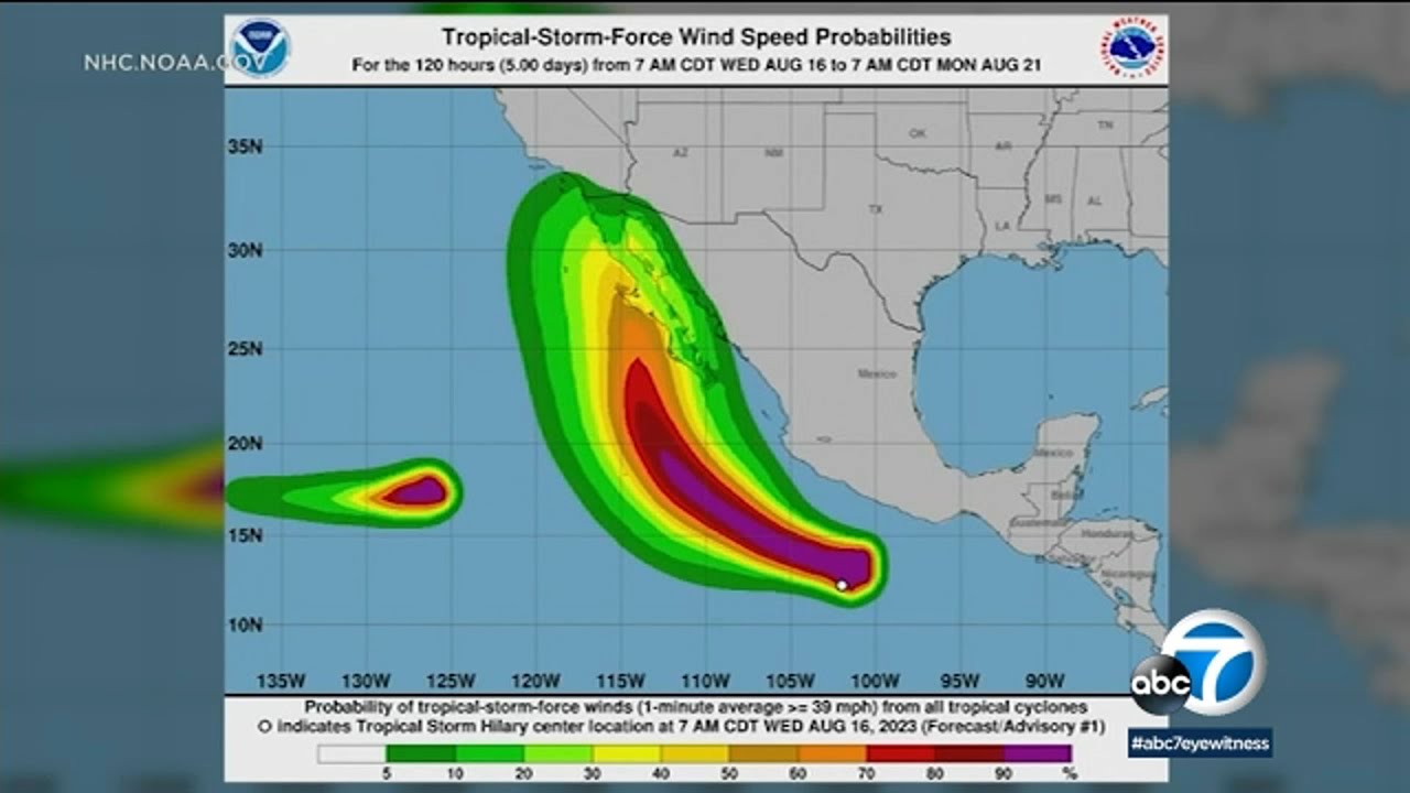 Tropical Storm Hilary has formed and could bring heavy rain to ...