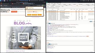 Web Security Academy - Authentication - Password reset broken logic - Lab11#
