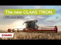 The new CLAAS TRION. Fits your farm.